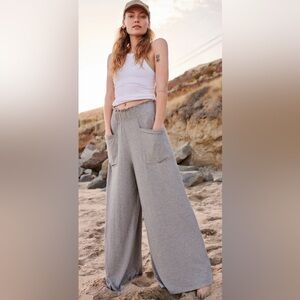 NWOT Free People Movement Blissed Out Wide Leg Pants